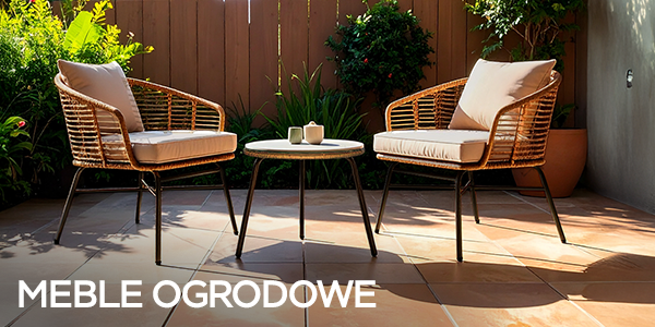 Szeroki wybór mebli ogrodowych